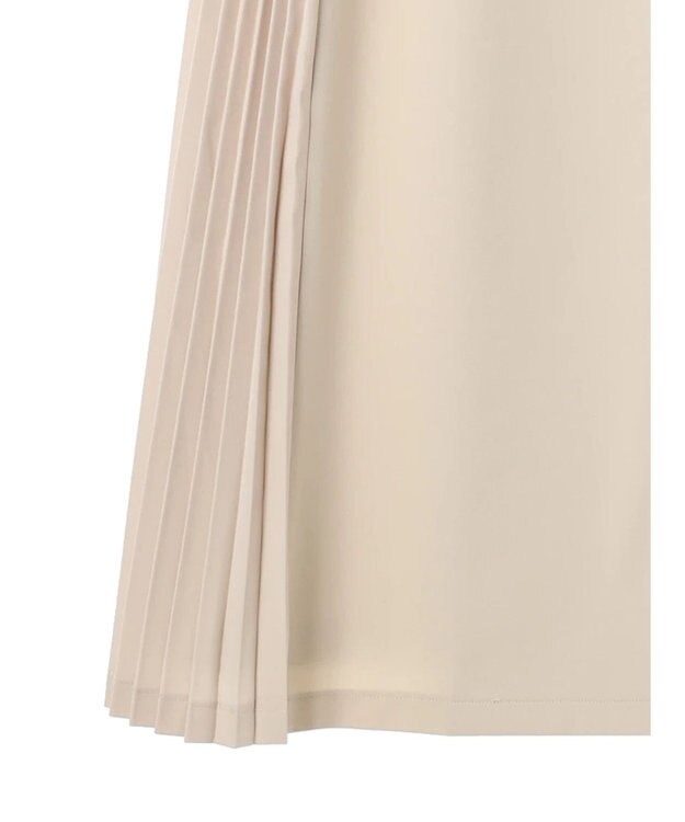 earth music&ecology サイドプリーツジレンチ Ecru