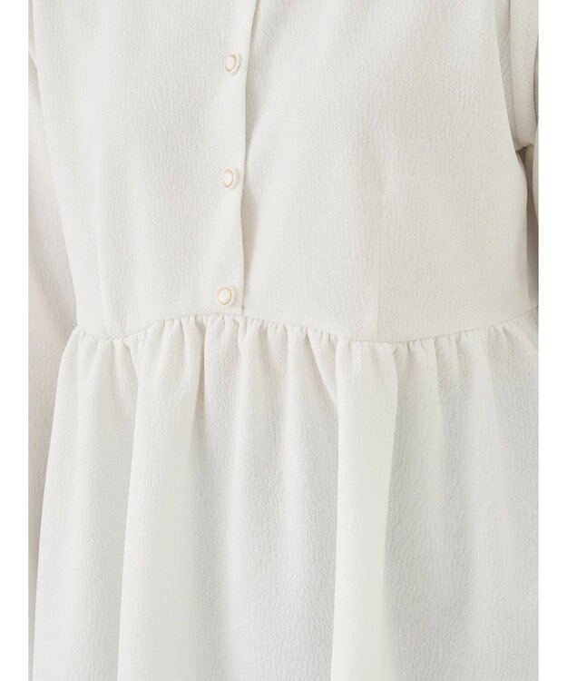 earth music&ecology ペプラムカットプルオーバー Off White