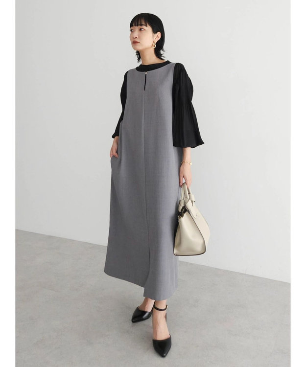 Green Parks 前後２ｗａｙハイスペックジャンパースカート Gray