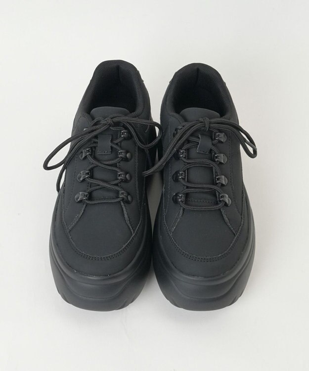 WEGO ボリュームトレッキングスニーカー ブラック