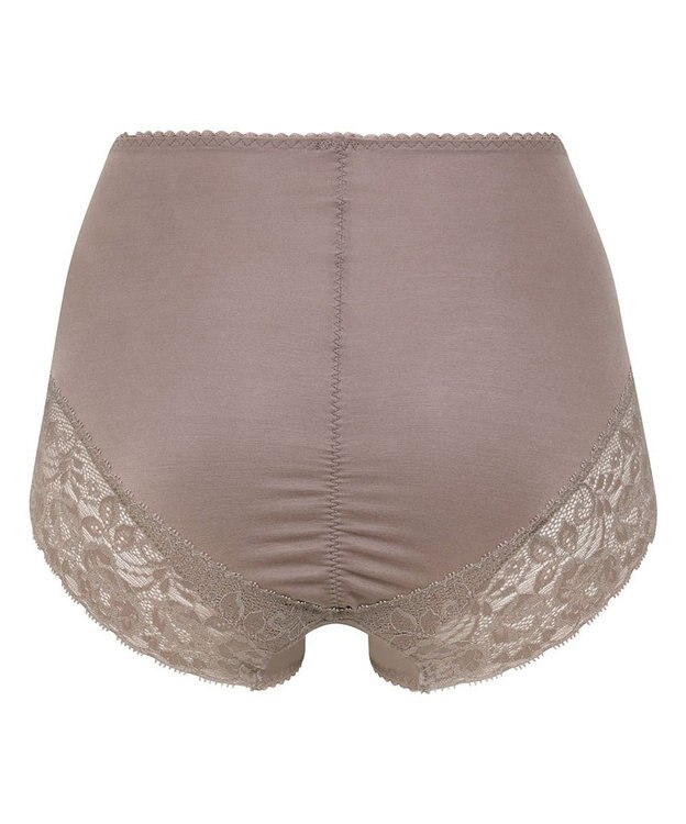 WACOAL 【美ショーツ】 はきこみ丈ふかめ おなか押さえ設計 オーガニックコットン混素材(本体) レディース PPG185 /ワコール ブラウン