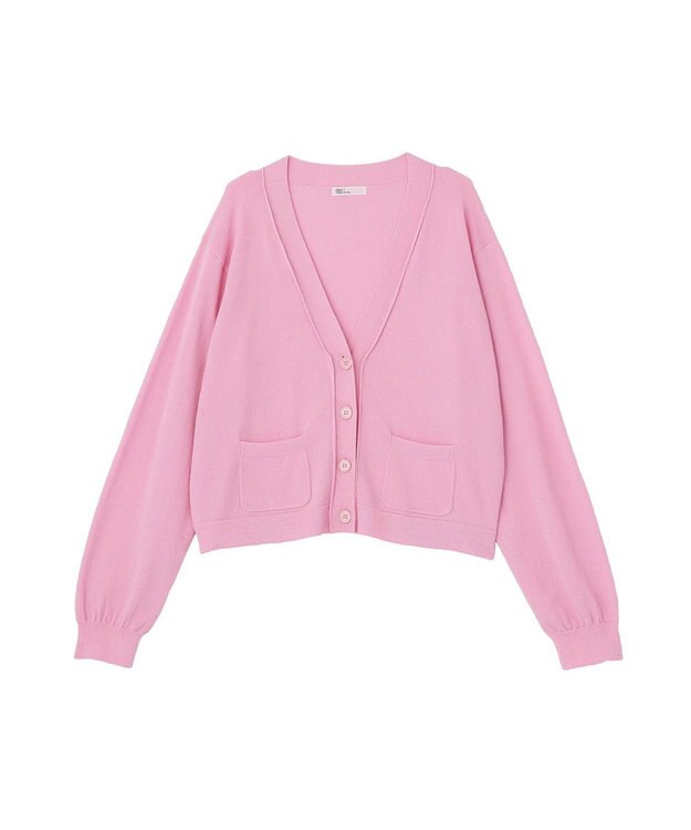 CRAFT STANDARD BOUTIQUE Ｖネックニットカーディガン Pink