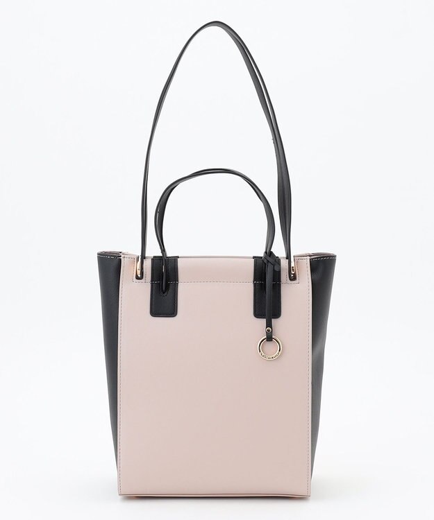 組曲 2WAYハンドルスクエアトート バッグ アイスグレー系1