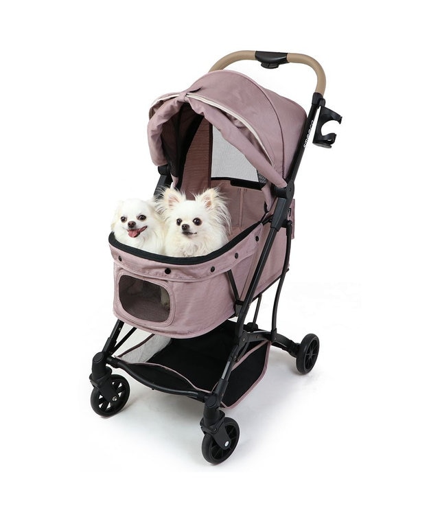 PET PARADISE smooca コンパクト ペットカート 《スモーキーピンク》 スモーキーピンク