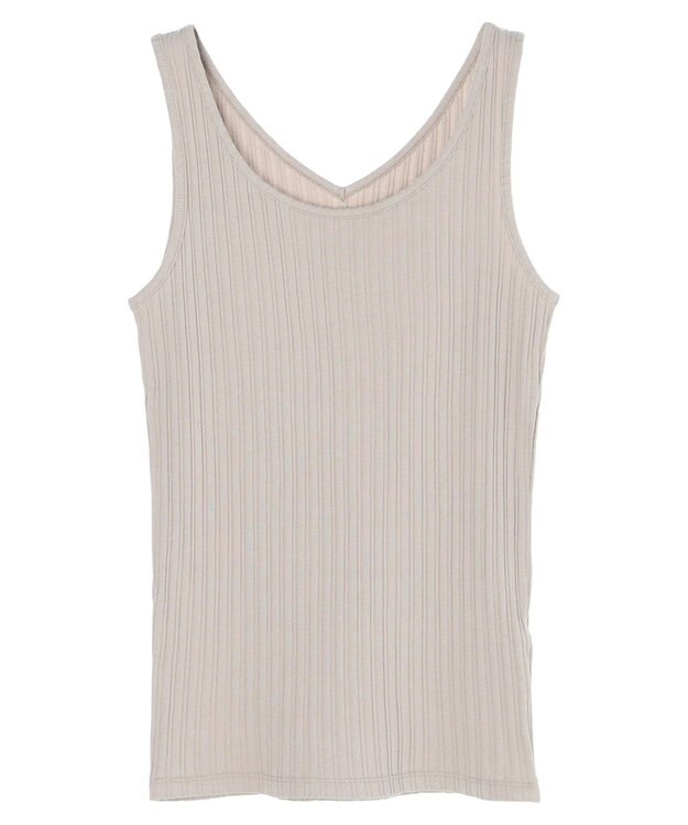 earth music&ecology ２ＷＡＹネックタンクトップ Beige