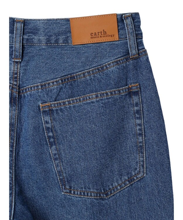 earth music&ecology ストレートフィットデニム Indigo