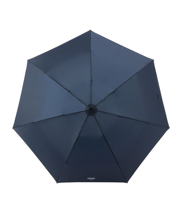 MOONBAT 【Begin12月号掲載/大きめ】マッキントッシュ フィロソフィー 折りたたみ傘 Barbrella 超軽量 約125g 無地 60cm ネイビーブルー