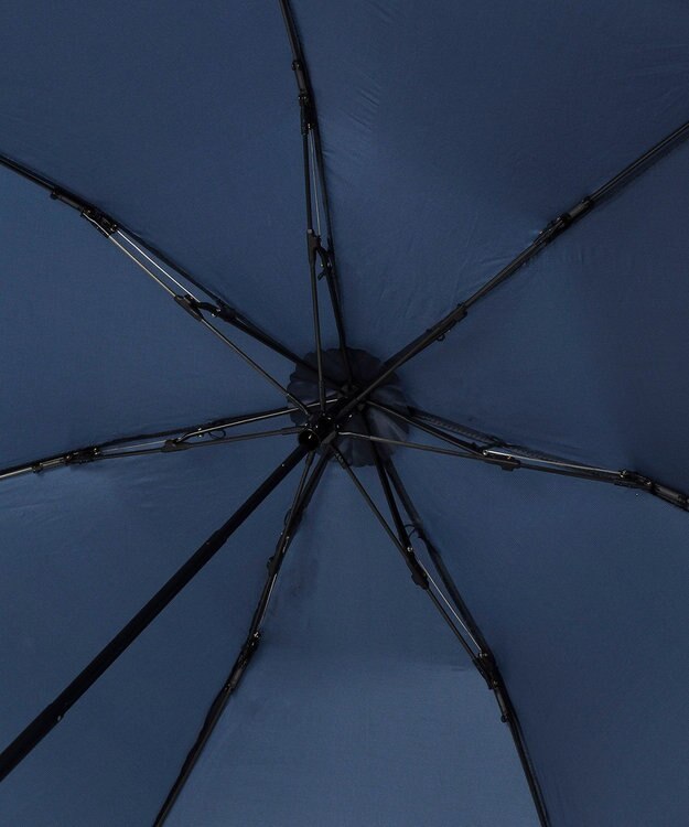 MOONBAT 【Begin12月号掲載/大きめ】マッキントッシュ フィロソフィー 折りたたみ傘 Barbrella 超軽量 約125g 無地 60cm ネイビーブルー