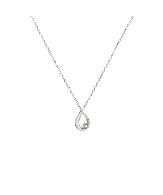 blancotokyo 【金属アレルギー対応】ドロップモチーフネックレス RUGIADA シルバー