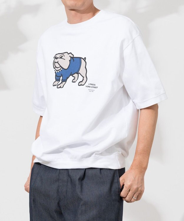 ONWARD Reuse Park メンズ商品【J.PRESS MEN】カットソー春夏 ホワイト