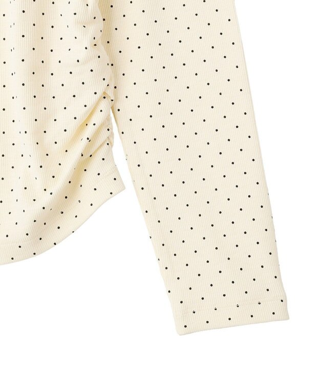 earth music&ecology サイドギャザープルオーバー Dot