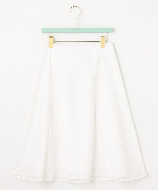TOCCA 【洗える！】CANDY FLOSS スカート アイボリー系