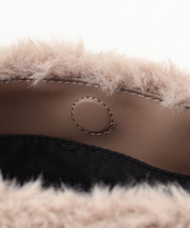 TOCCA LIASON FUR BAG ファーバッグ グレージュ系