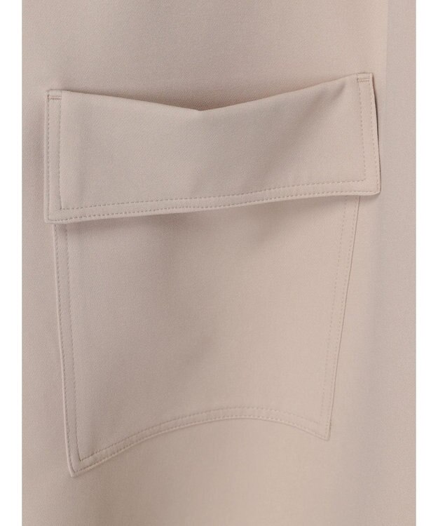 earth music&ecology ニュアンスビッグカラーコート Beige