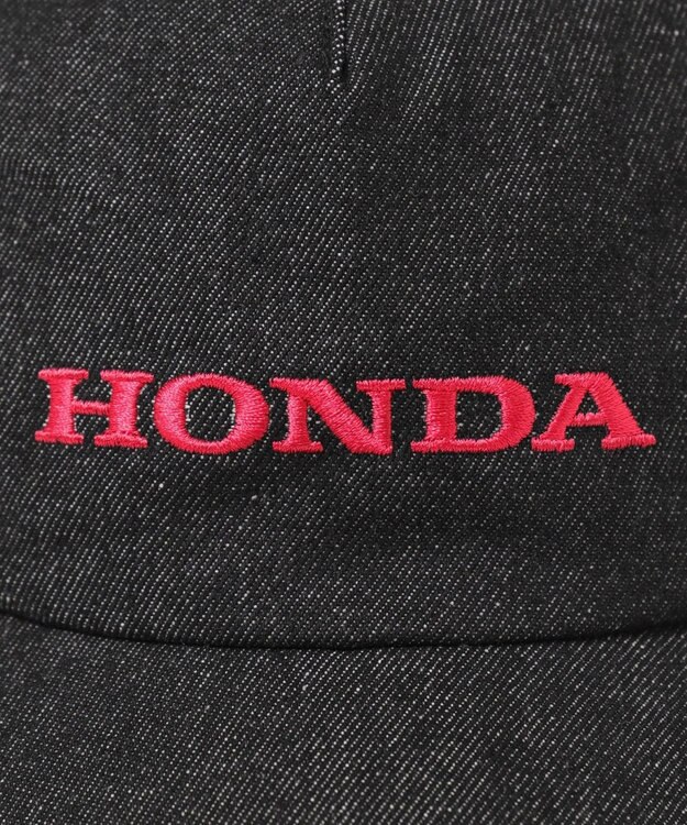 WEGO 【ユニセックス着用ITEM】別注Hondaキャップ デニムブラック