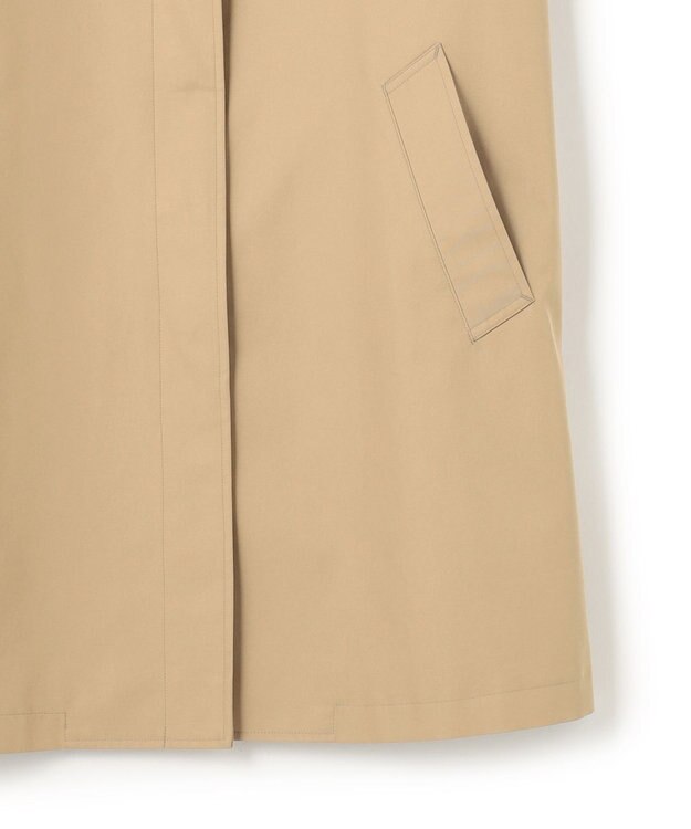 23区 L 【先行予約】エアータンブラー TCギャバジン ステンカラー コート キャメル系