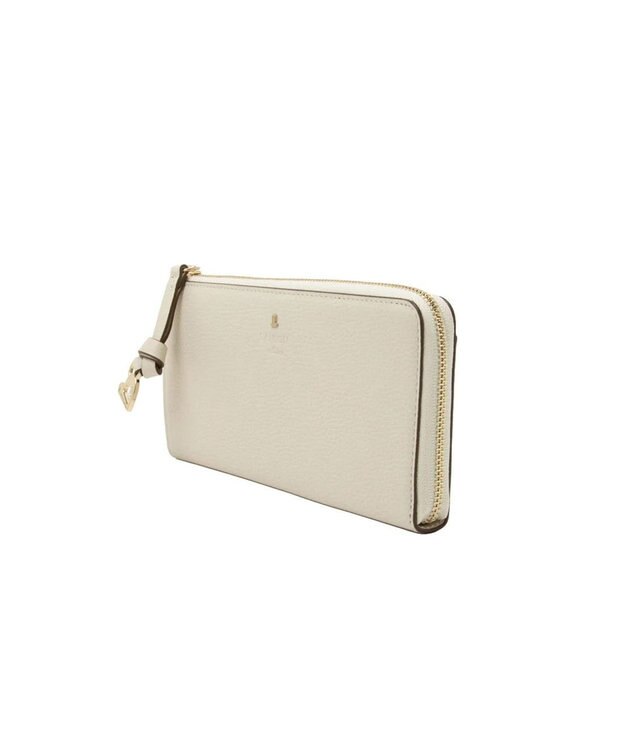 LANVIN en Bleu カルノ Lファスナー長財布 オフホワイト