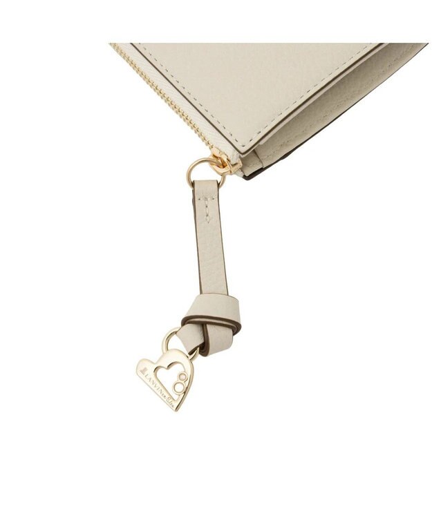 LANVIN en Bleu カルノ Lファスナー長財布 オフホワイト