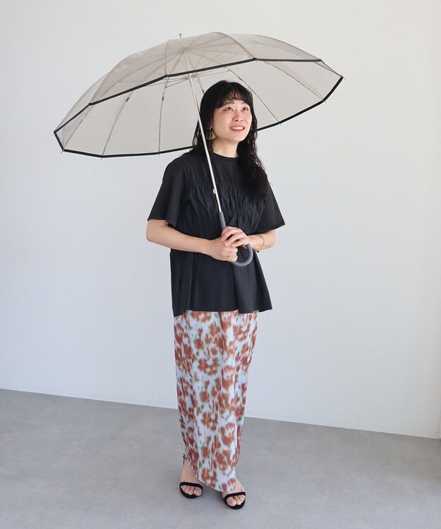 CRAFT STANDARD BOUTIQUE ギャザーデザインプルオーバー Black