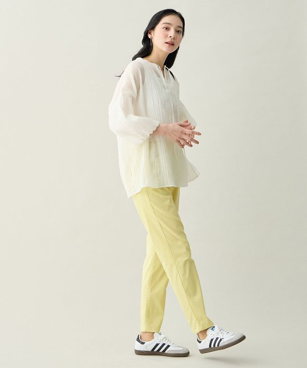 ANY 7daysデイリースリムパンツ イエロー