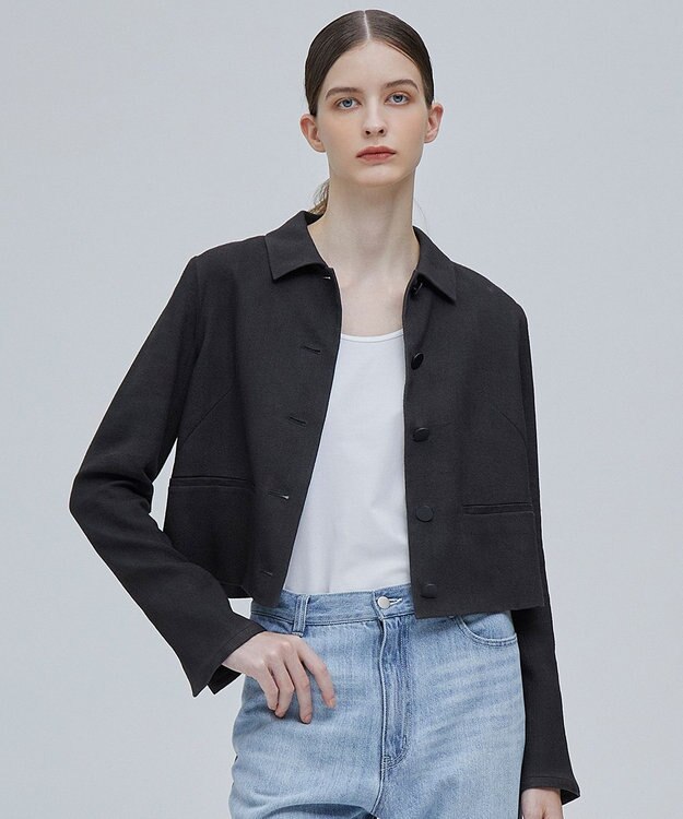 BEIGE， PAUL / ショートジャケット Black