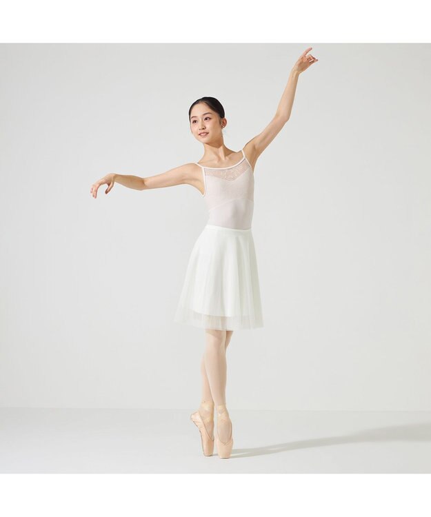 Chacott 巻きスカート オフホワイト