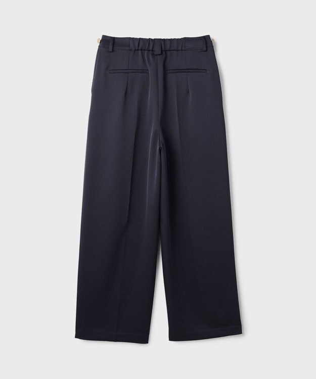 GRACE CONTINENTAL トリアセカルゼパンツ ネイビー