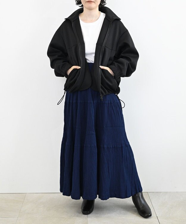 crêprie tsumori chisato creperie TIERED SKIRT-AIZOME クレプリ 藍染ティアードスカート AIZOME