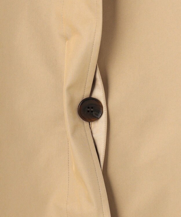 23区 L 【先行予約】エアータンブラー TCギャバジン ステンカラー コート キャメル系