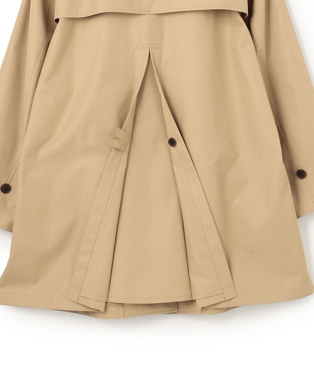 23区 L 【先行予約】エアータンブラー TCギャバジン ステンカラー コート キャメル系