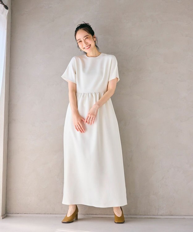 #Newans 【セレモニーにも】新カラー＆新サイズ追加！オールシーンフィットドレス アイボリー系