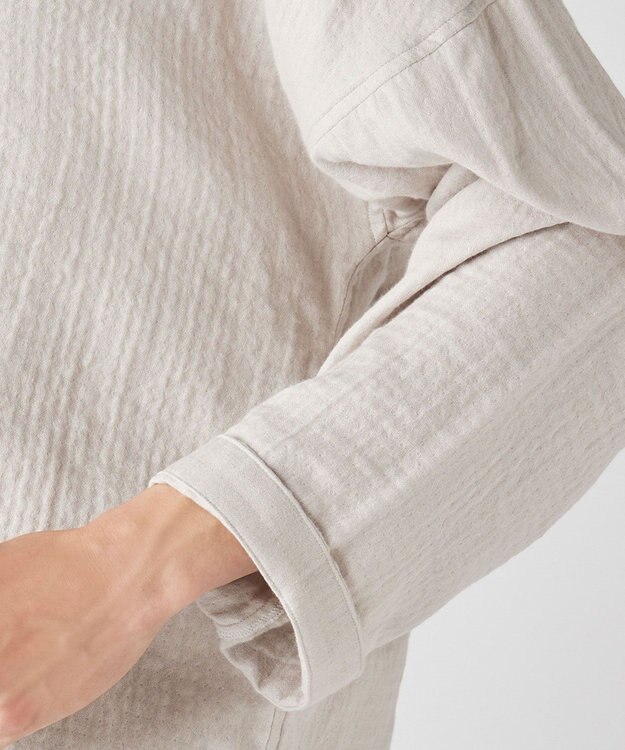 UCHINO マシュマロガーゼシンプルパジャマ ユニセックス ベージュ