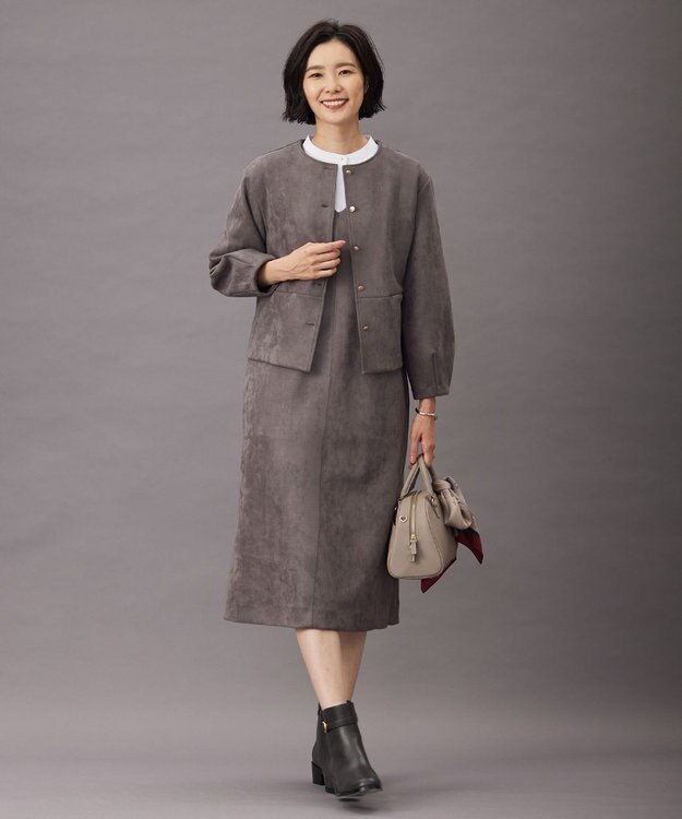 J.PRESS LADIES Vintageプリント スクエア スカーフ ワイン系5