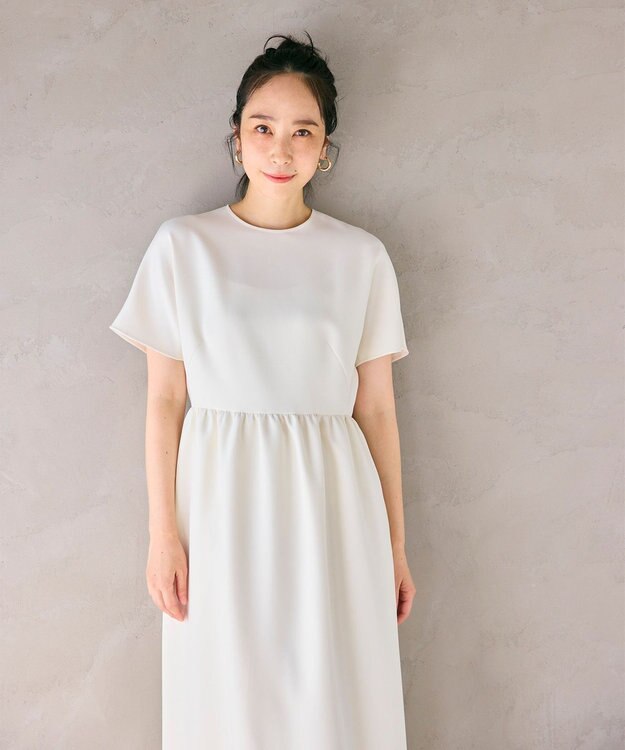 #Newans 【セレモニーにも】新カラー＆新サイズ追加！オールシーンフィットドレス アイボリー系