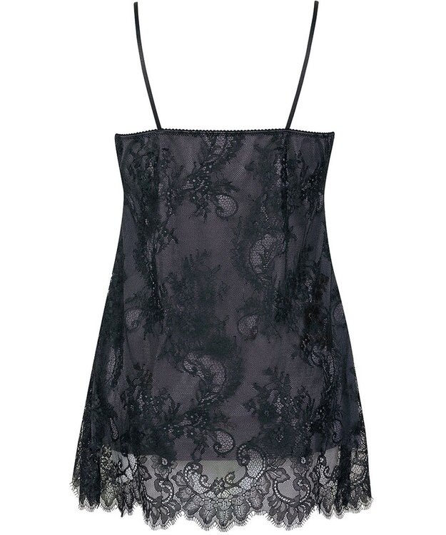 Wing スリップ Wing Lesiage 【2880シリーズ】 PB2880とペア 総レース PS2880 ウイング／ワコール ブラック