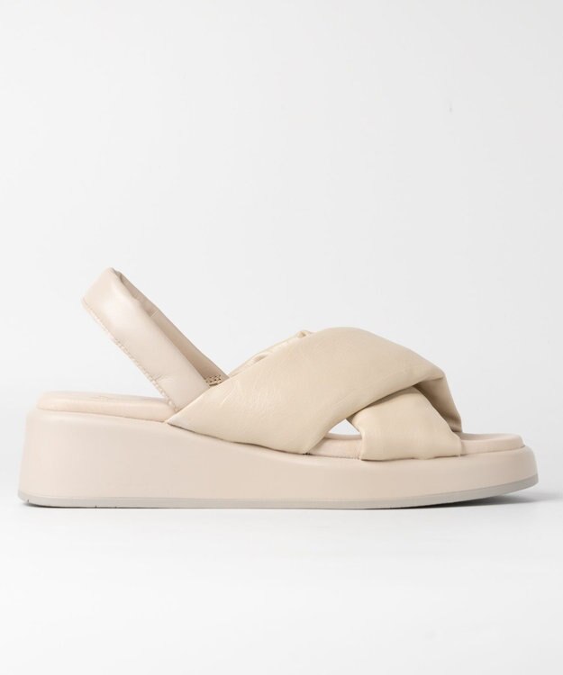 BONTRE 【BONTRE/ボントレ】パフィーストラップサンダル/40352-US アイボリー