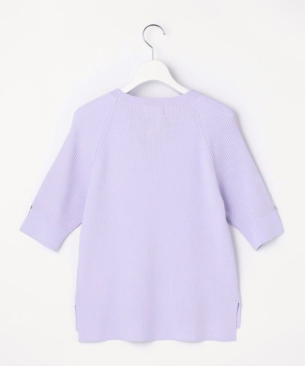 ANY SIS L コクーンスリーブ ニット ラベンダー