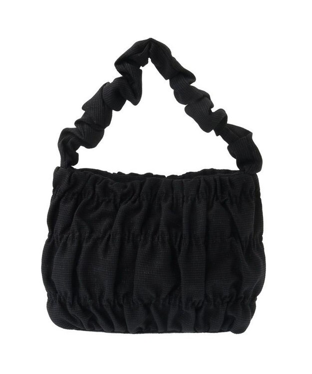 Green Parks ａｎｄｍｉｋｋａ．シャーリングミニトート Black