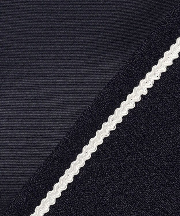 ANY KIDS 【2点セット】ノーカラー ボレロジャケット+襟付き ワンピース グレー