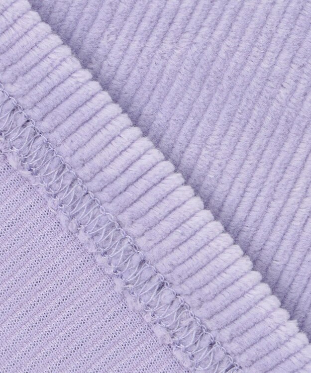 ANY KIDS ハイネック長袖カットソー ラベンダー