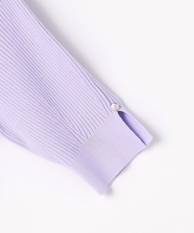 ANY SIS L コクーンスリーブ ニット ラベンダー