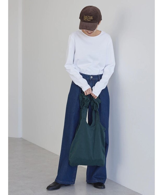 AMERICAN HOLIC Ｄａｉｌｙ　クルーネックカットプルオーバー Off White