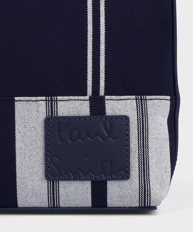 Paul Smith ウーブンストライプ ミニショルダーバッグ ネイビー