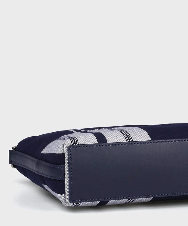 Paul Smith ウーブンストライプ ミニショルダーバッグ ネイビー