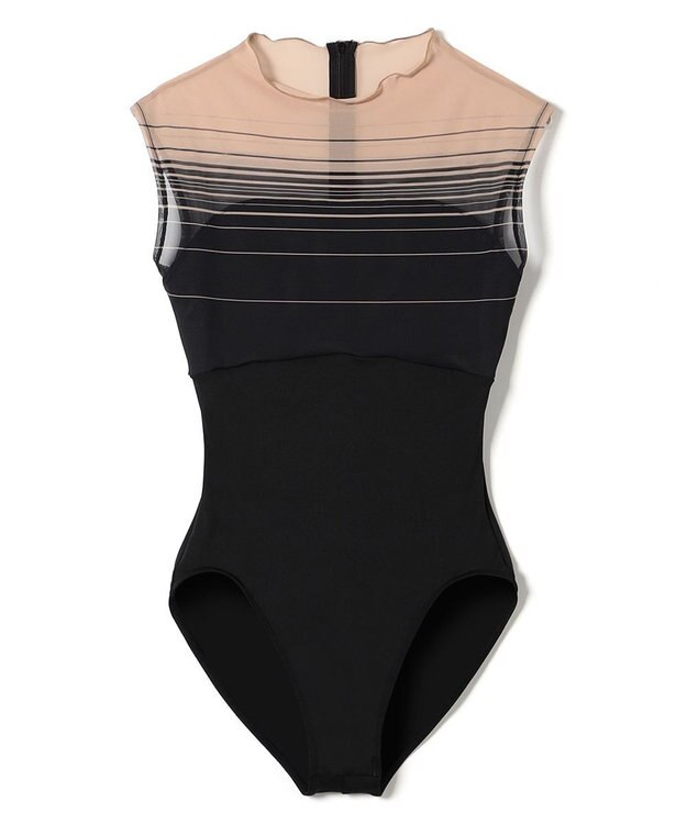 Chacott ハイネックレオタード ブラック