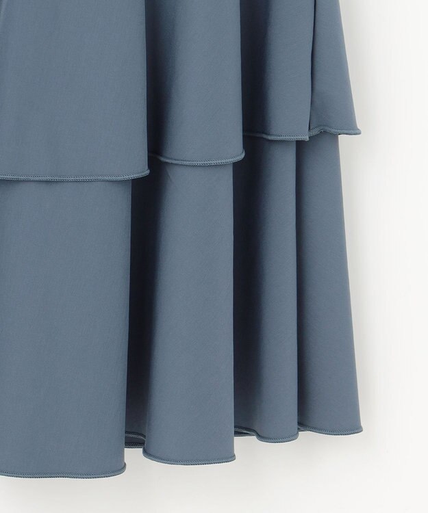 ANY SIS 【3SET】ティアード スイムウェア ブルー×ブラウン