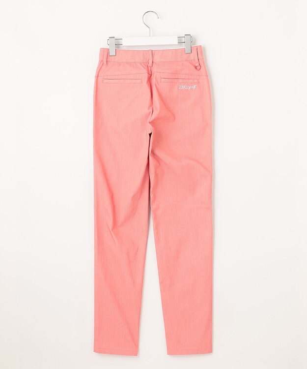 23区GOLF 長年愛される定番！【WOMEN】ハイパワーストレッチ ベーシックパンツ 挿し色で主役に ピンク系