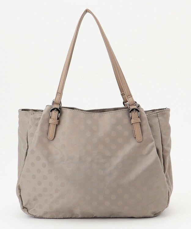 Y'SACCS 【Y’SACCS vous et】ドットジャカード マルチウェイトート Mサイズ グレージュ