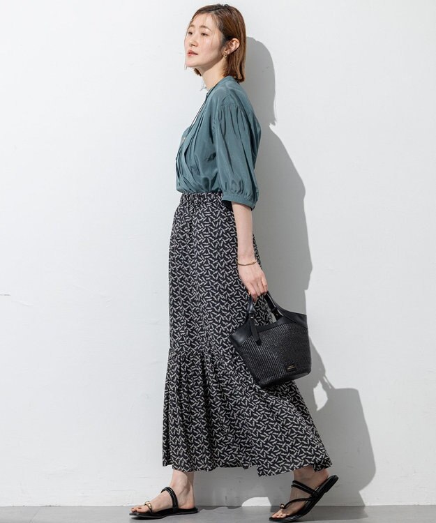 23区 雑材 ショルダーバッグ ブラック×ブラック