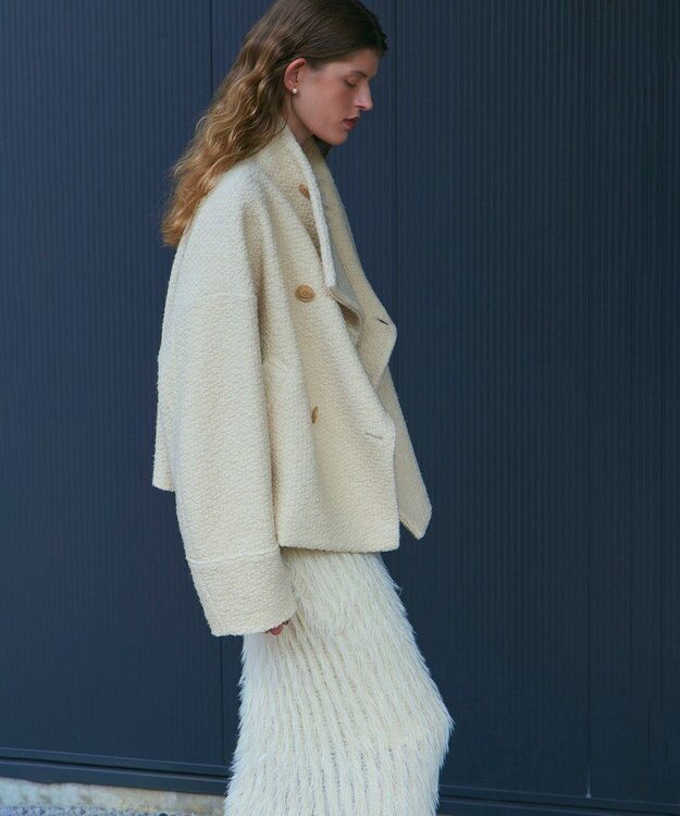 NAVE 【ReNAVE】ブークレーアウター アイボリー系